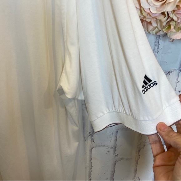 Adidas climate control off-white polo 2XL - Picture 4 of 10